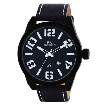 Maxima ATTIVO Men Black Dial Analogue Watch - 49461LAGB